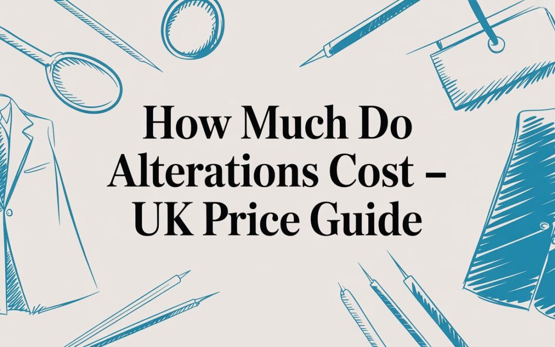 How Much do Alterations Cost — UK price guide