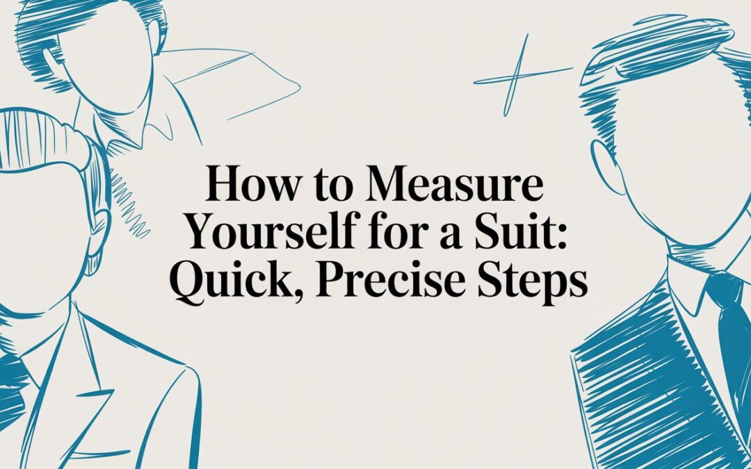How to Measure Yourself for a Suit: Quick, Precise Steps