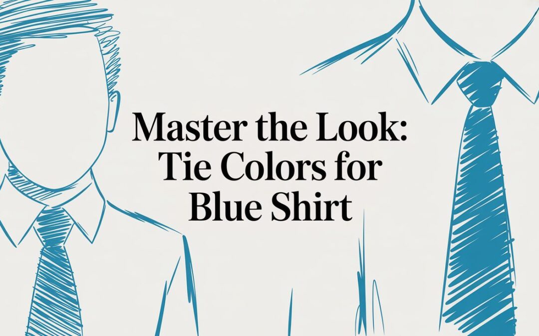 Master the Look: Tie Colors for a Blue Shirt