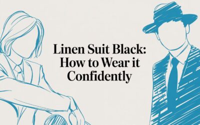 Linen Suit Black: How to Wear It Confidently