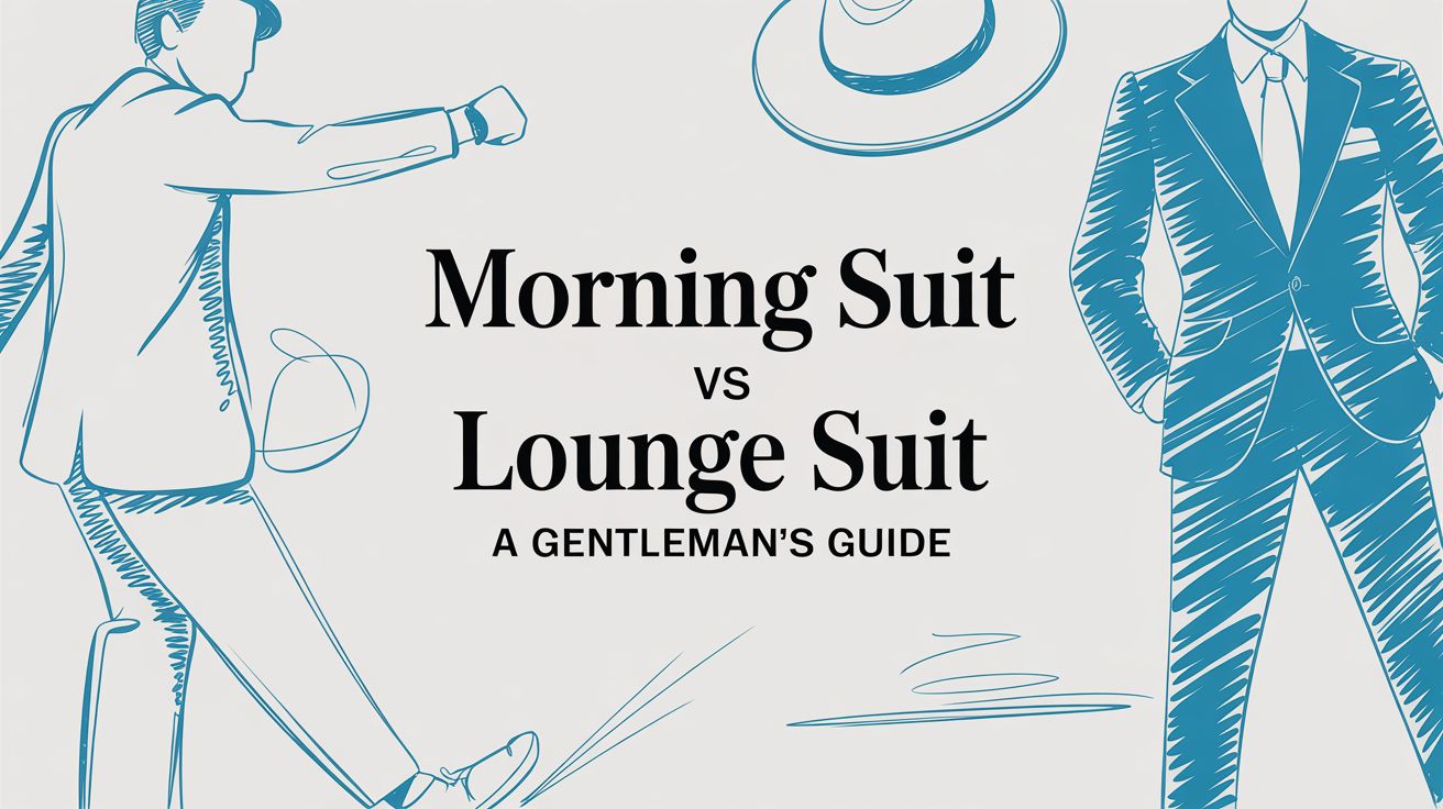 Morning Suit vs Lounge Suit: A Gentleman's Guide Morning Suit vs Lounge Suit: A Gentleman's Guide