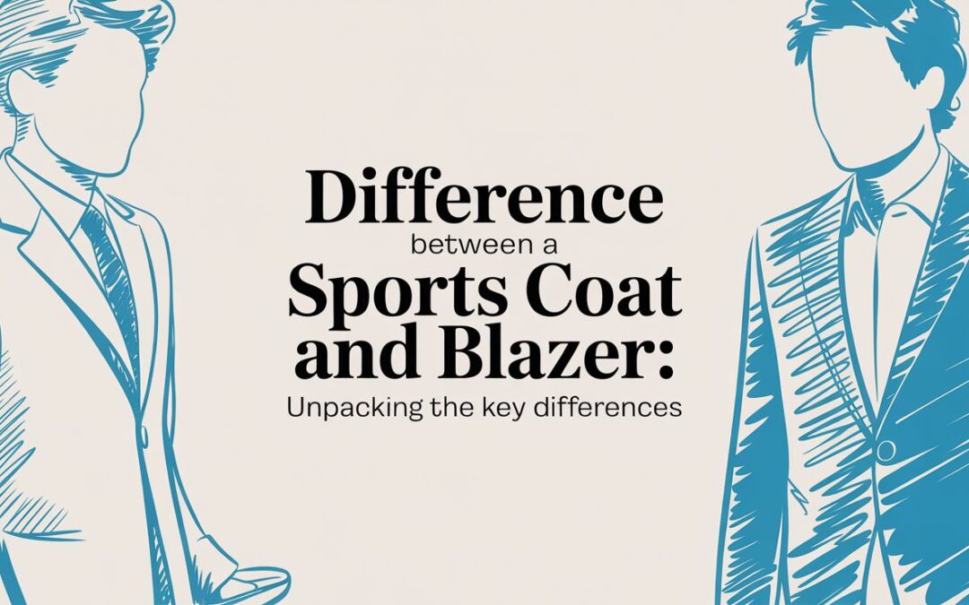 Difference Between a Sports Coat and Blazer: Unpacking the Key Differences