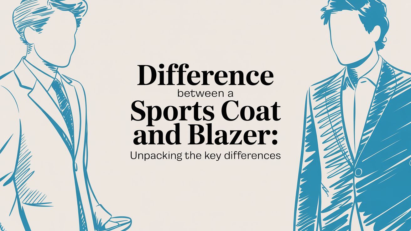 Difference Between a Sports Coat and Blazer: Unpacking the Key Differences