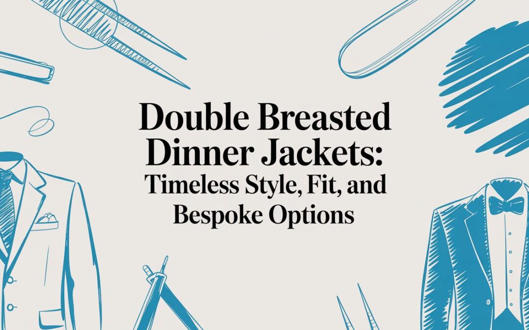 Double Breasted Dinner Jackets: Timeless Style, Fit, and Bespoke Options