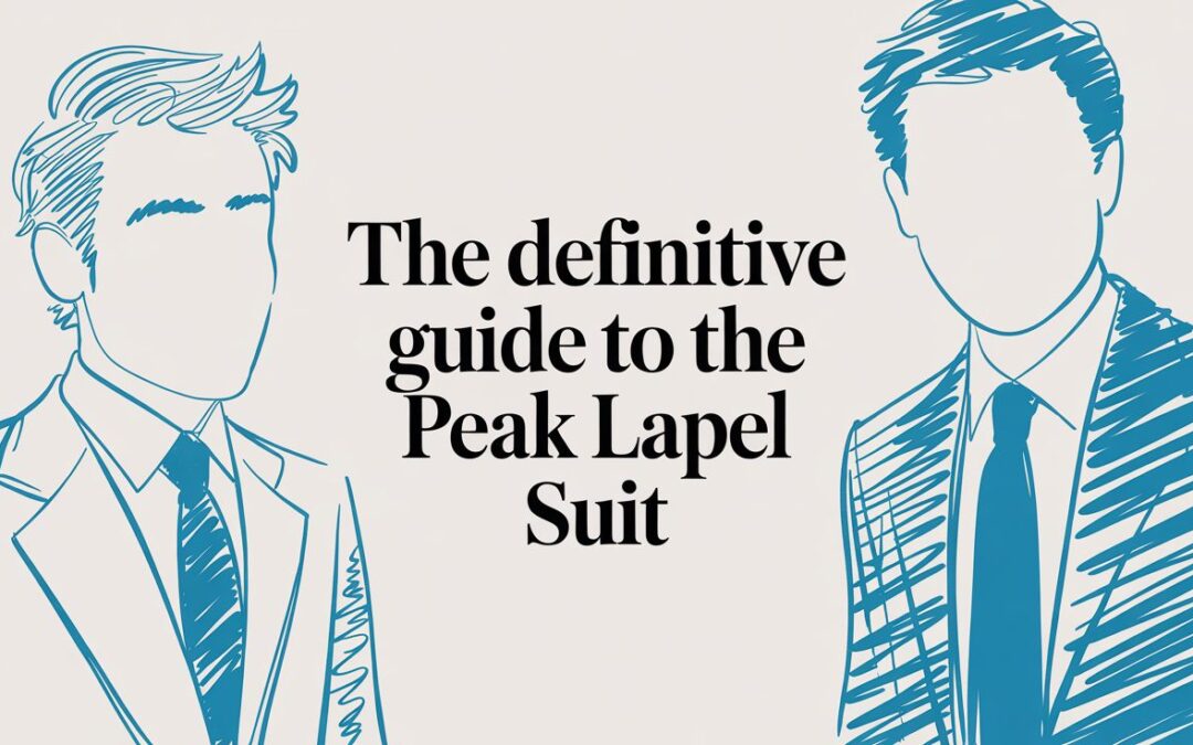 The Definitive Guide to the Peak Lapel Suit