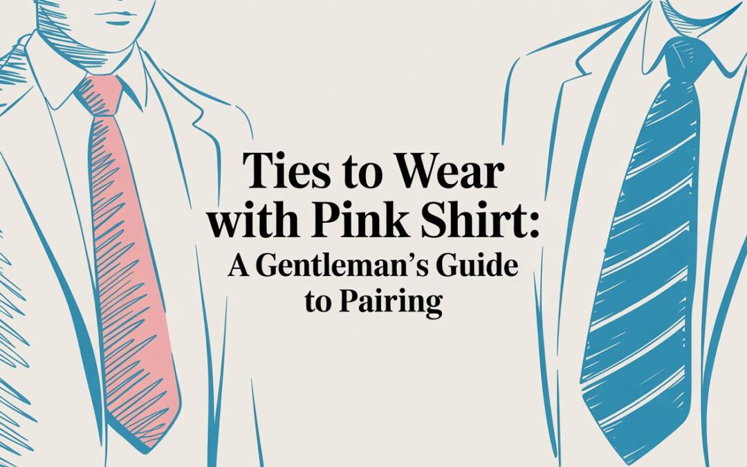 Ties to Wear With Pink Shirt: A Gentleman’s Guide to Pairing