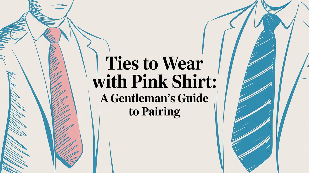 Ties to Wear With Pink Shirt: A Gentleman's Guide to Pairing