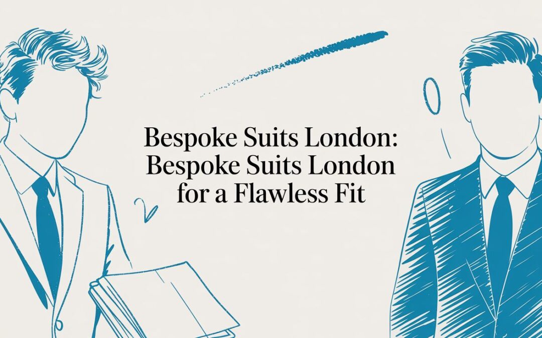 Bespoke Suits London: A Gentleman’s Guide to the Perfect Fit