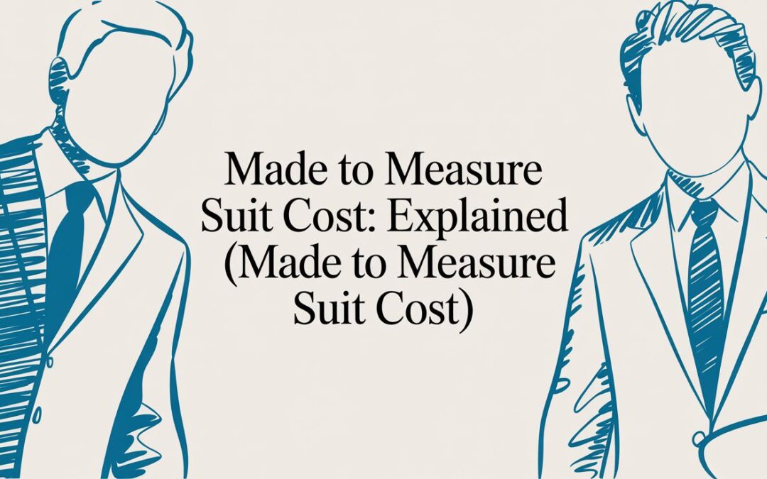 Made to measure suit cost: Explained (made to measure suit cost)