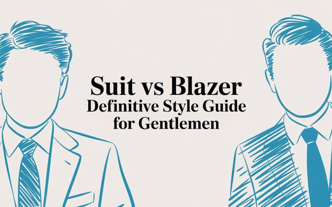Suit vs Blazer Definitive Style Guide for Gentlemen