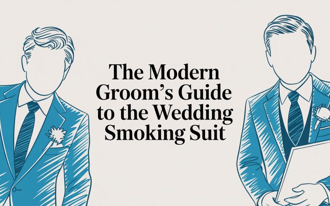 The Modern Groom’s Guide to the Wedding Smoking Suit