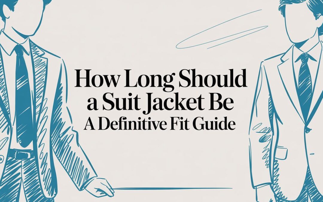 How Long Should a Suit Jacket Be A Definitive Fit Guide