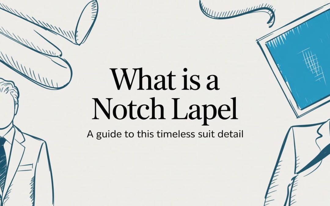 What Is a Notch Lapel A Guide to This Timeless Suit Detail