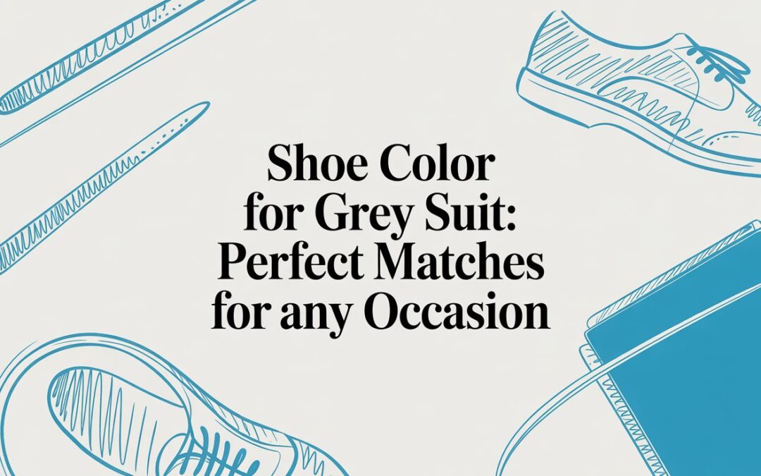 Shoe Color for Grey Suit: Perfect Matches for Any Occasion