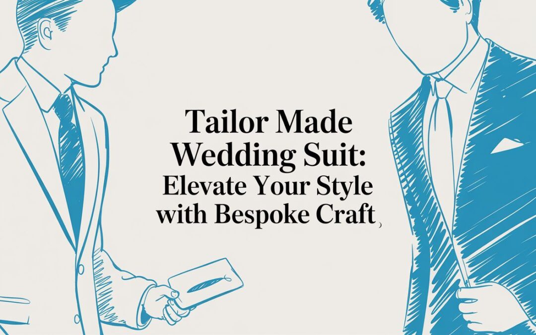 Tailor Made Wedding Suit: Elevate Your Style with Bespoke Craft