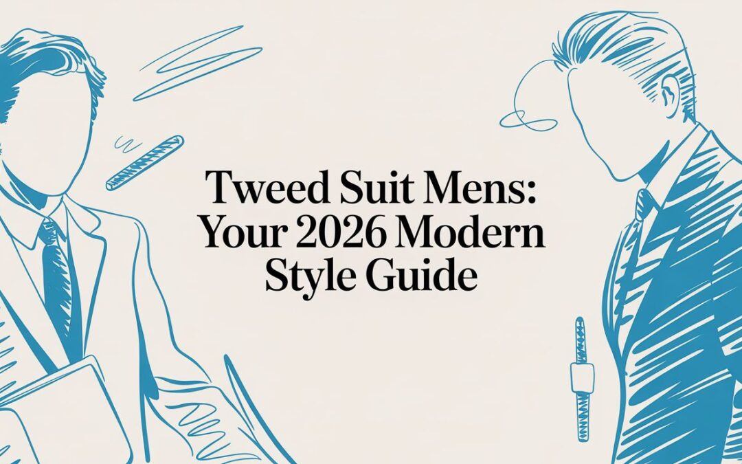Tweed Suit Mens: Your 2026 Modern Style Guide
