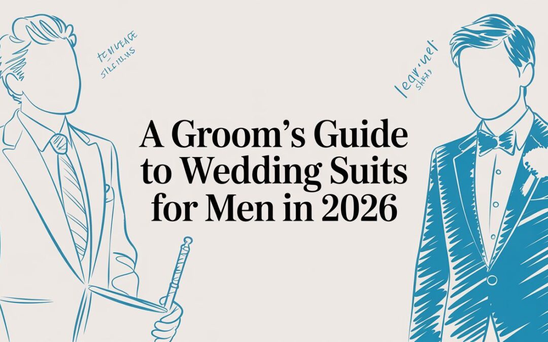 A Groom’s Guide to Wedding Suits for Men in 2026