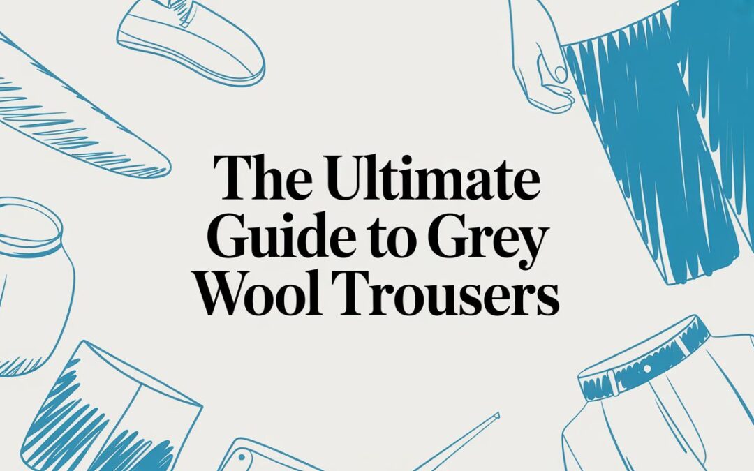 The Ultimate Guide to Grey Wool Trousers
