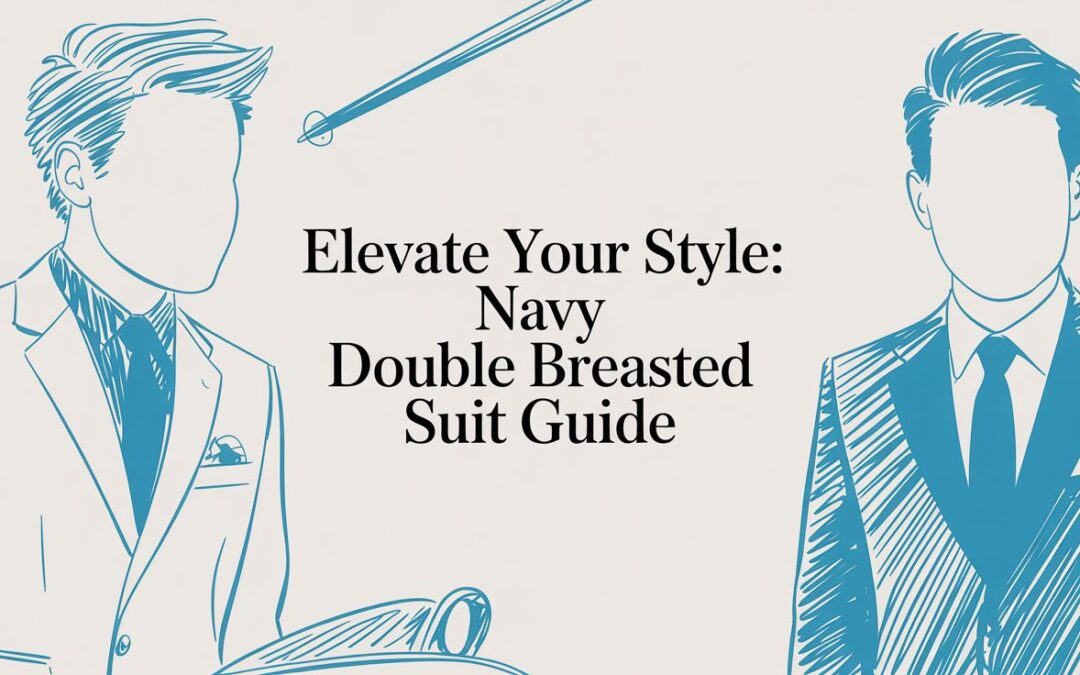Elevate Your Style: Navy Double Breasted Suit Guide
