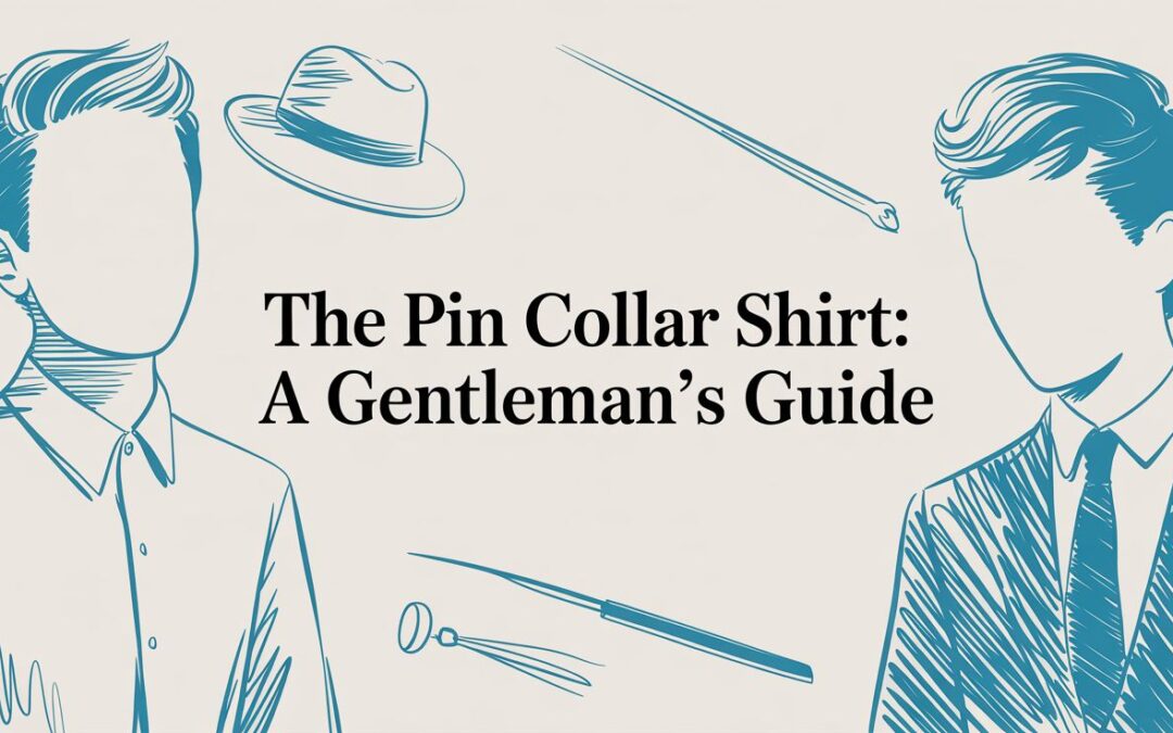The Pin Collar Shirt: A Gentleman’s Guide