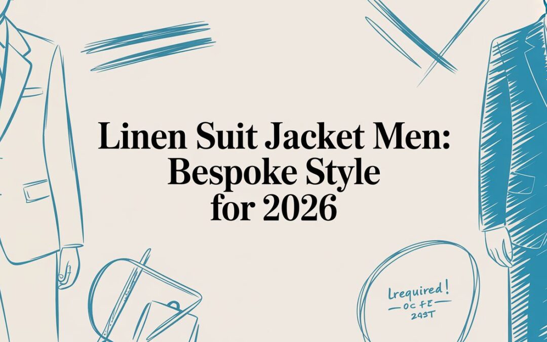 Linen Suit Jacket Men: Bespoke Style for 2026