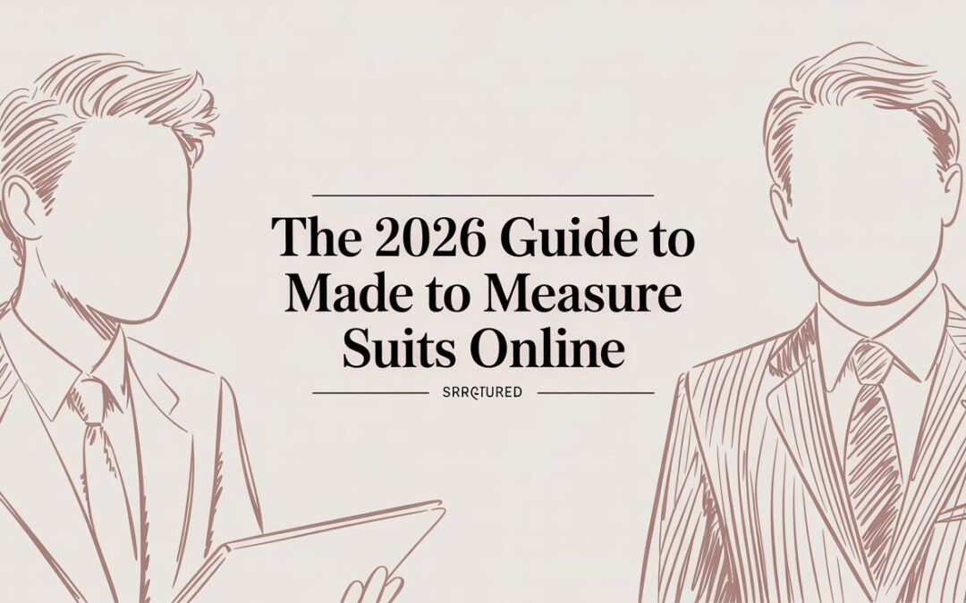 The 2026 Guide to Made to Measure Suits Online