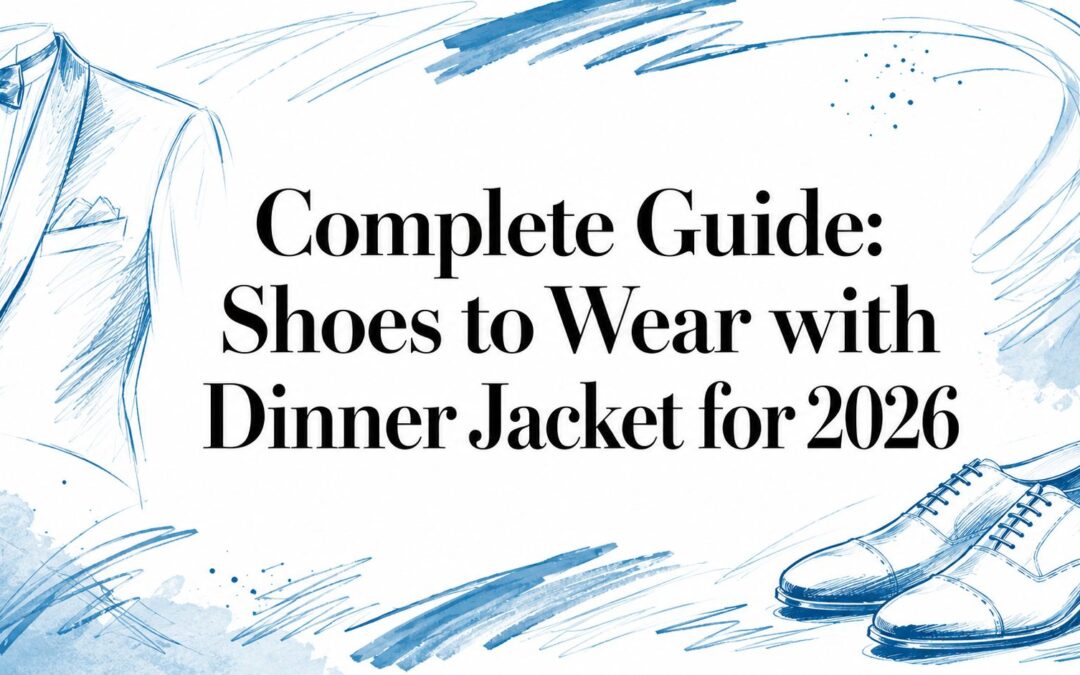 Complete Guide: Shoes to Wear with Dinner Jacket for 2026