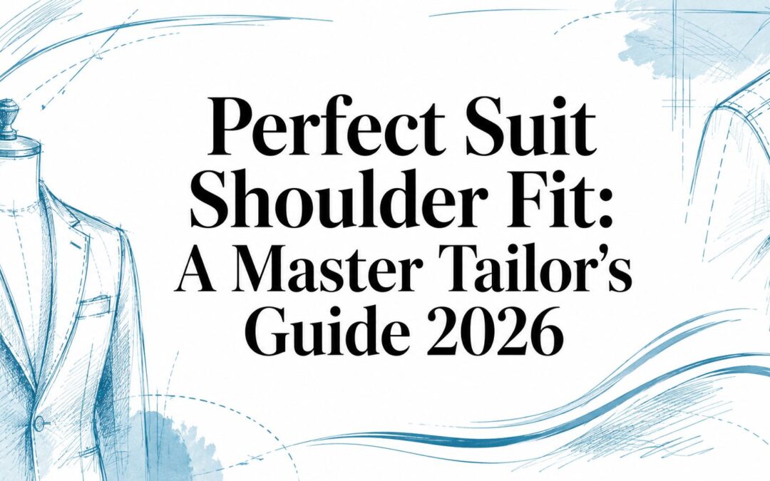 Perfect Suit Shoulder Fit: A Master Tailor’s Guide 2026
