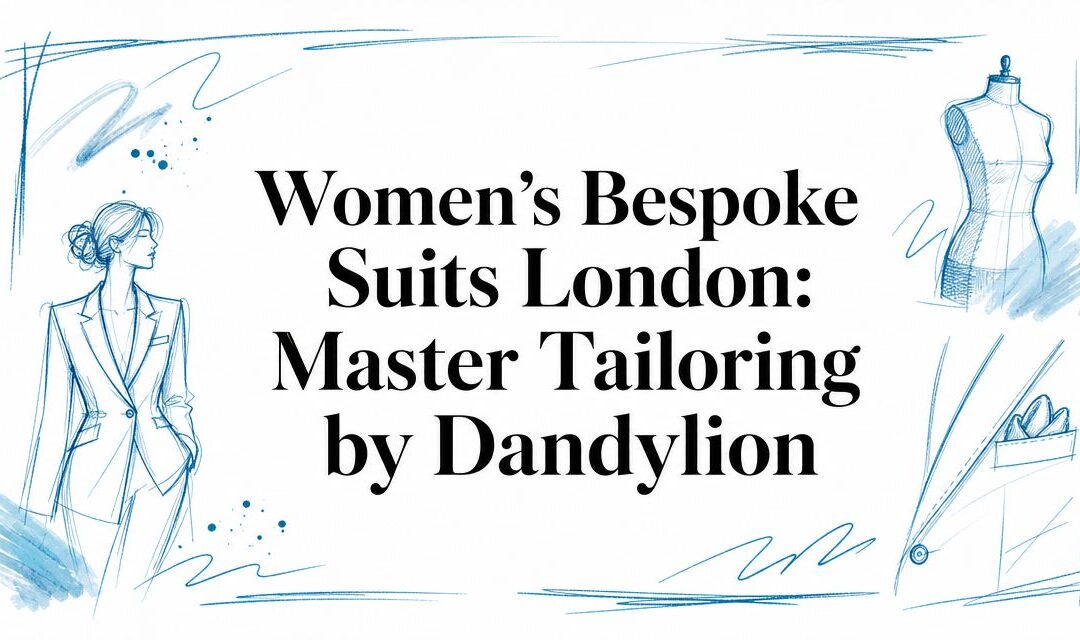 Women’s Bespoke Suits London: Master Tailoring by Dandylion