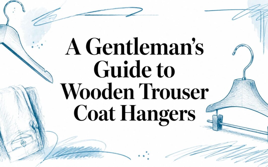 A Gentleman’s Guide to Wooden Trouser Coat Hangers