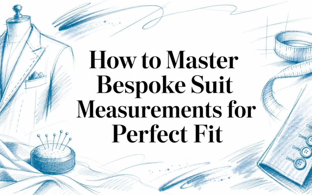 How to Master Bespoke Suit Measurements for Perfect Fit