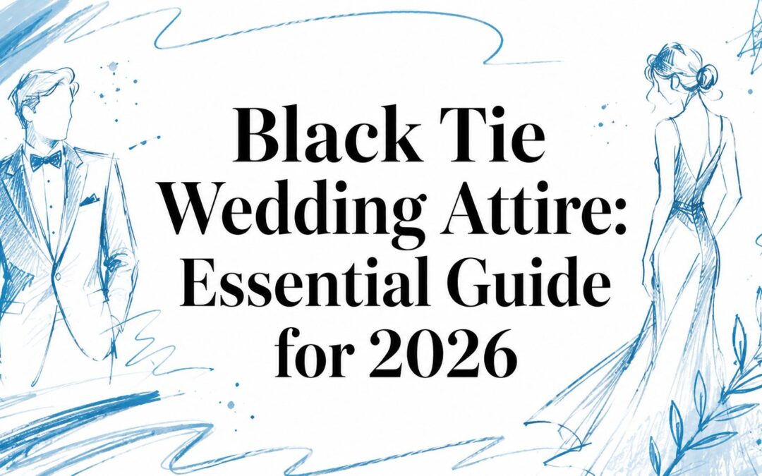 Black Tie Wedding Attire: Essential Guide for 2026