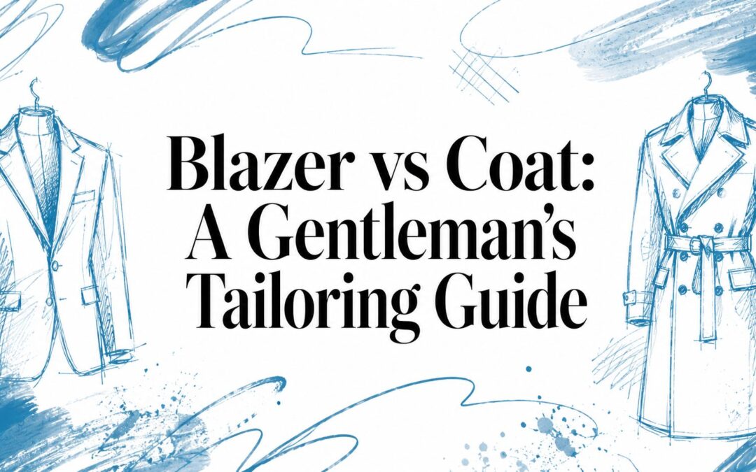 Blazer vs Coat: A Gentleman’s Tailoring Guide