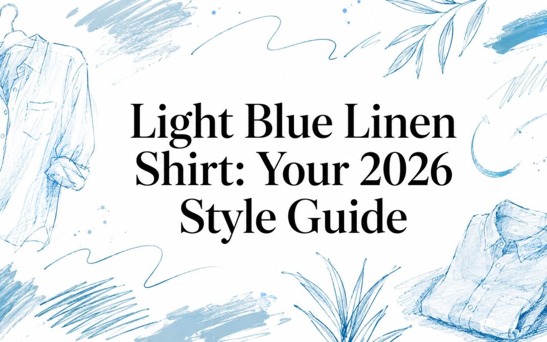 Light Blue Linen Shirt: Your 2026 Style Guide