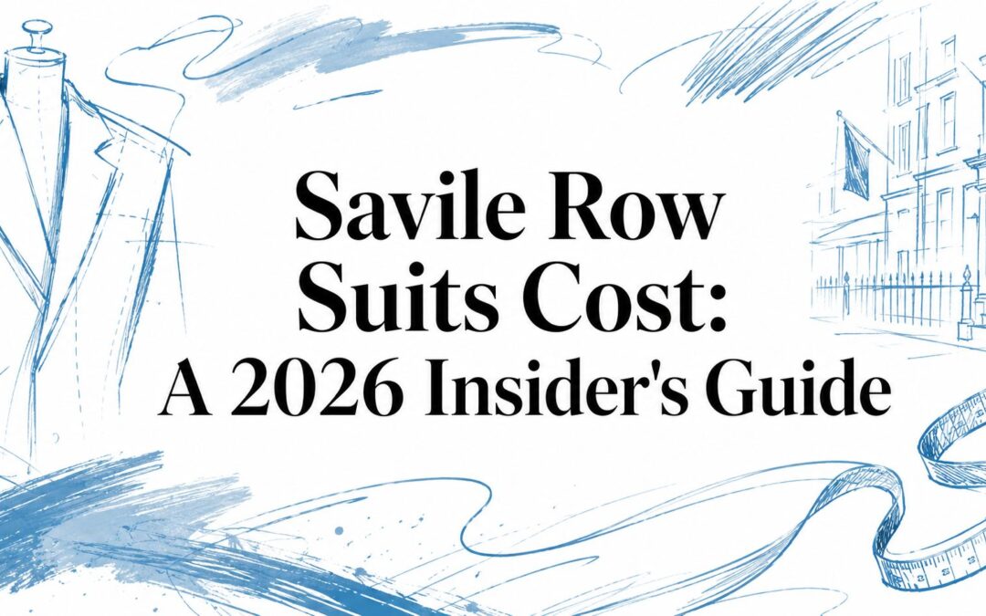 Savile Row Suits Cost: A 2026 Insider’s Guide