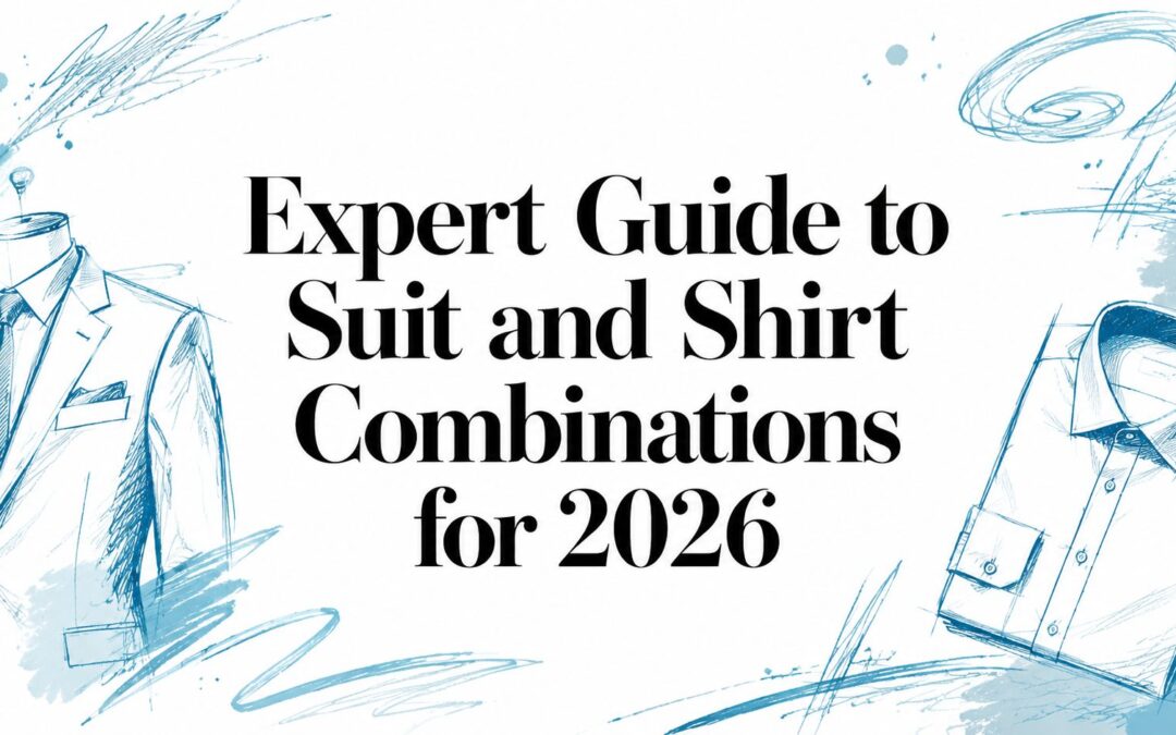Expert Guide to Suit and Shirt Combinations for 2026