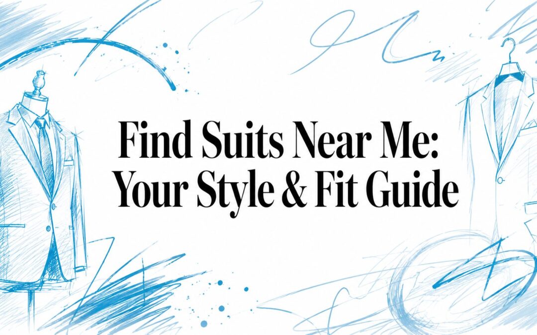 Find Suits Near Me: Your Style & Fit Guide