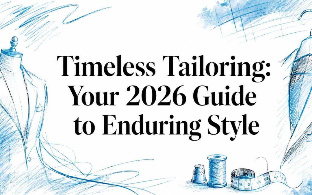 Timeless Tailoring: Your 2026 Guide to Enduring Style