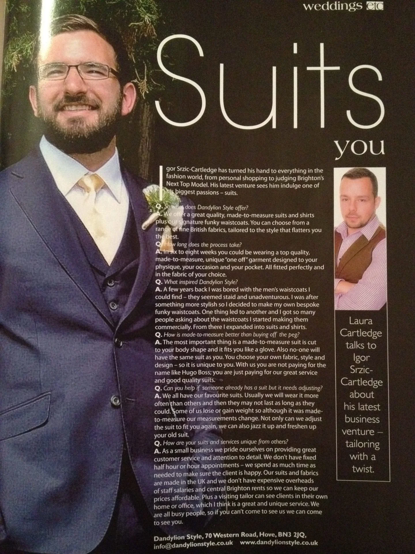 Made to measure