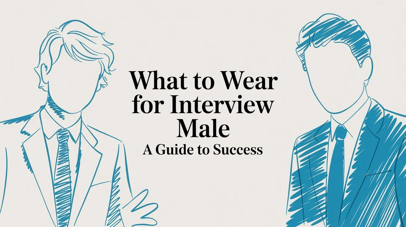 What to Wear for Interview Male A Guide to Success