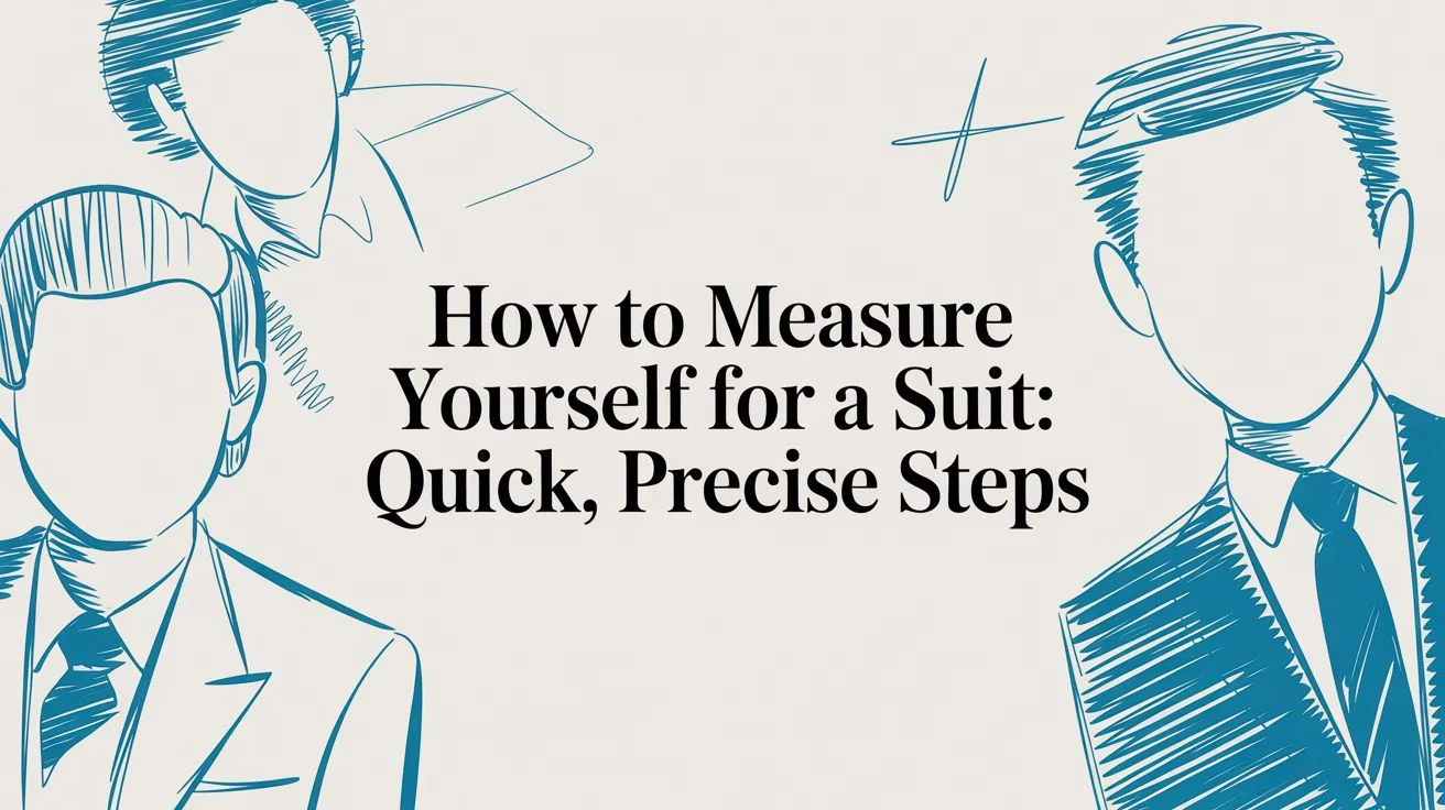 How to Measure Yourself for a Suit: Quick, Precise Steps