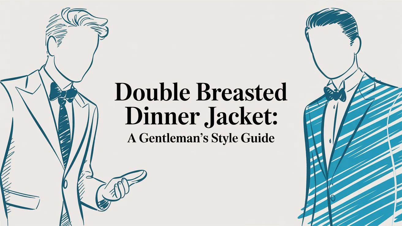 Double Breasted Dinner Jacket: A Gentleman’s Style Guide