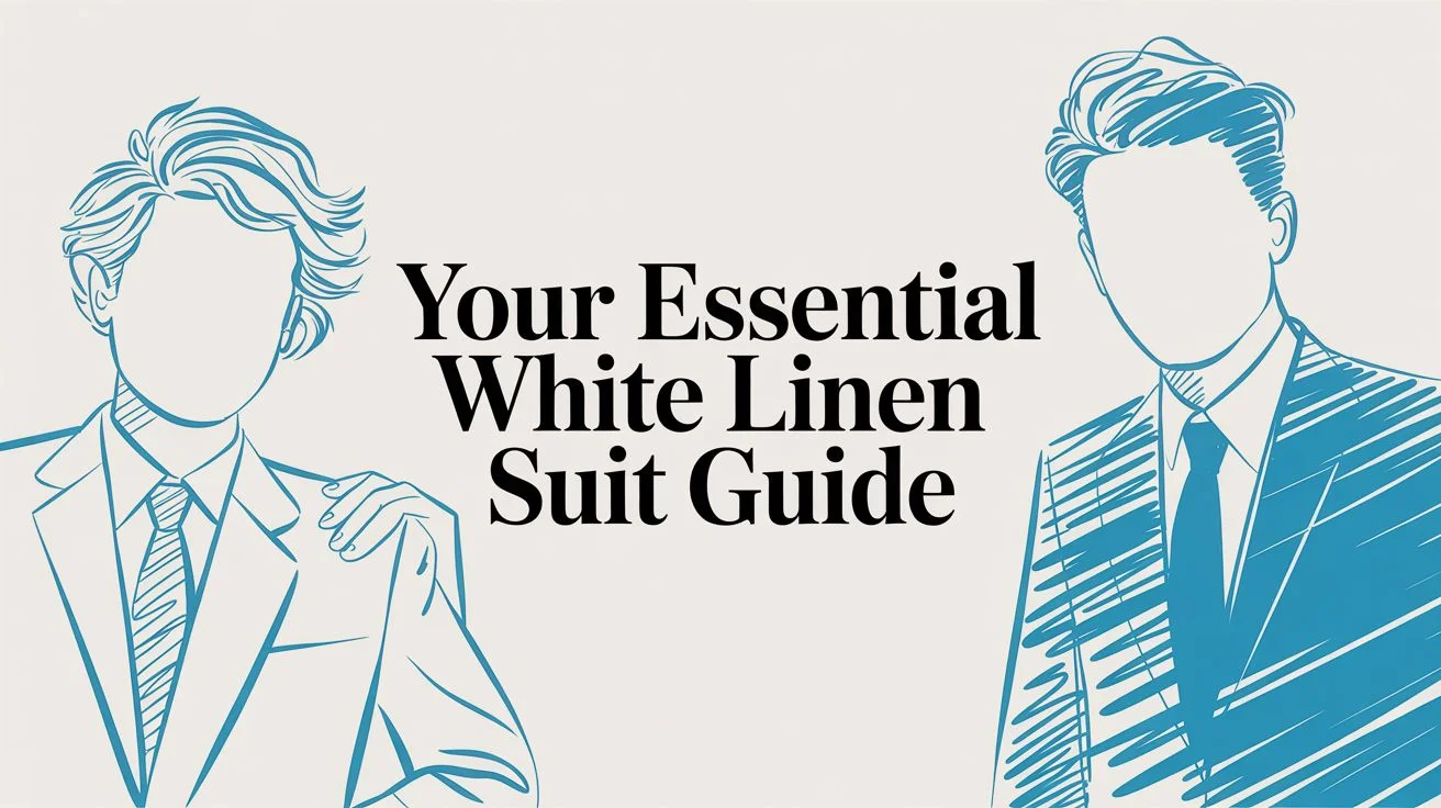 Your Essential White Linen Suit Guide