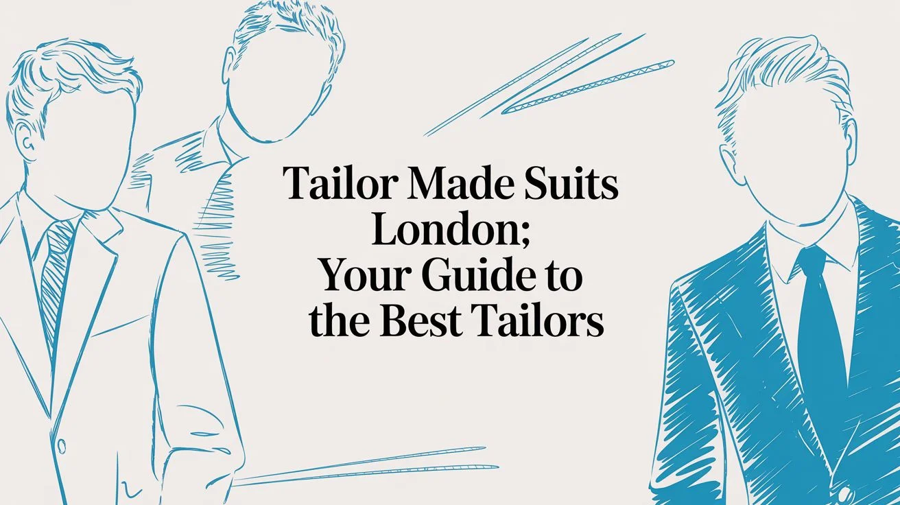 Tailor made suits london guide