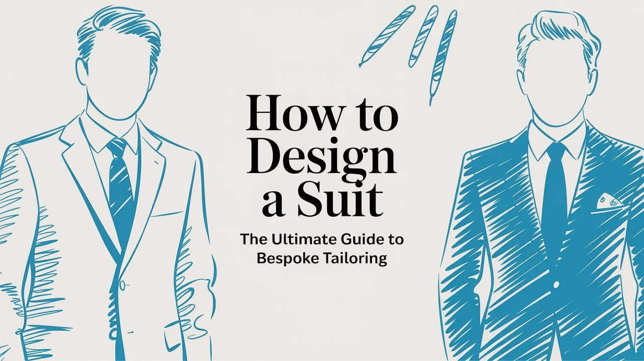 Design a suit suit illustration