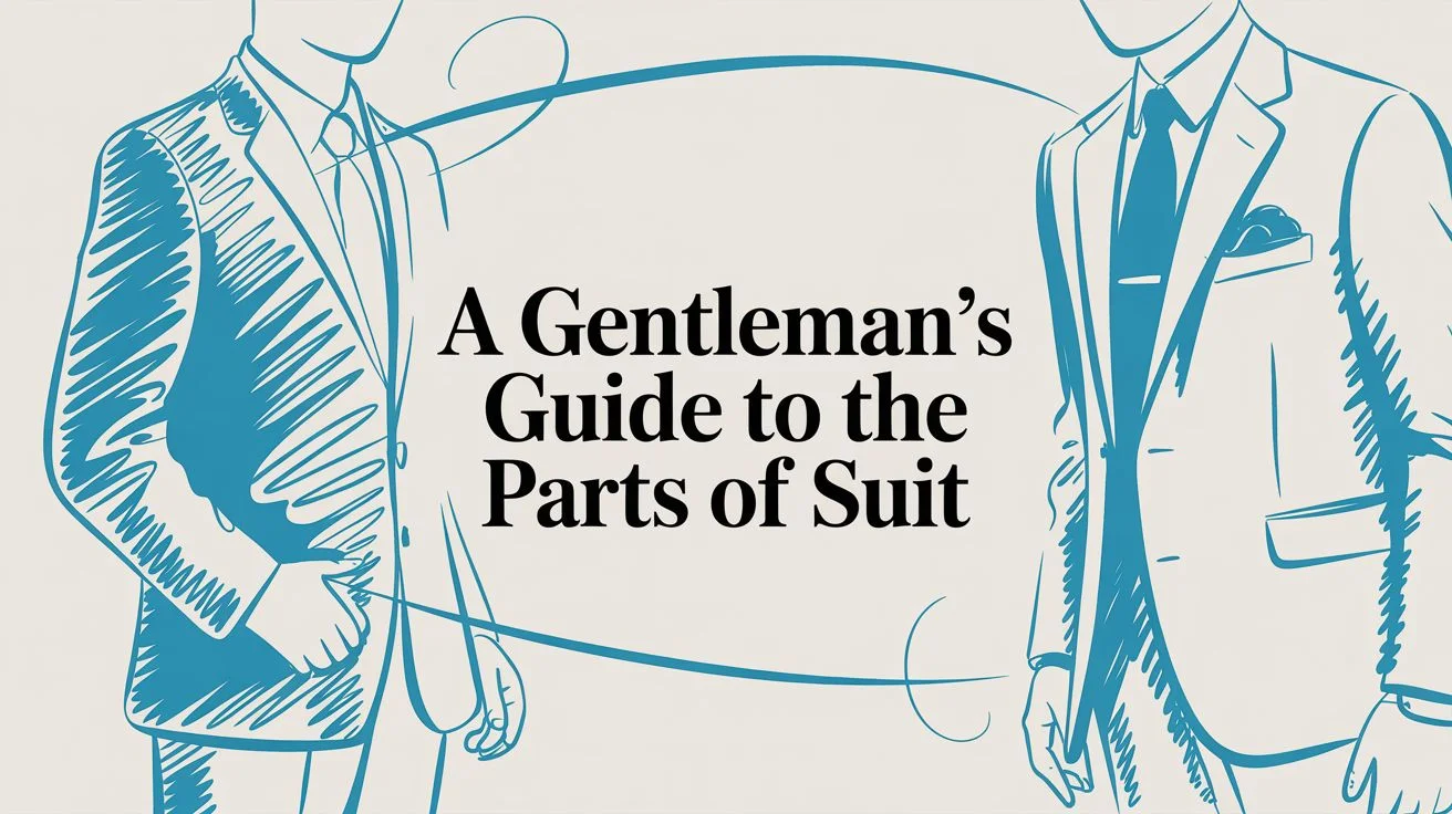 Parts of suit suit guide