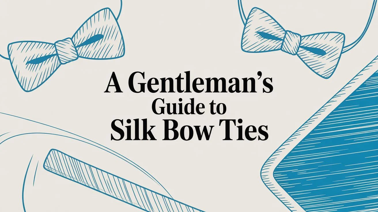 Silk bow ties guide