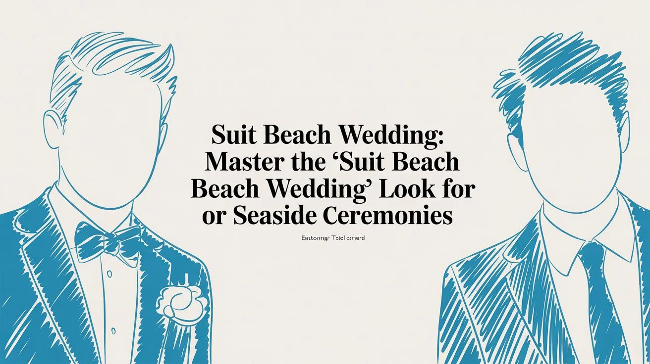 Suit beach wedding wedding suits