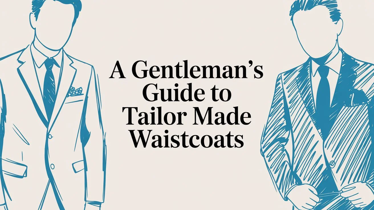 Tailor made waistcoats tailored suits