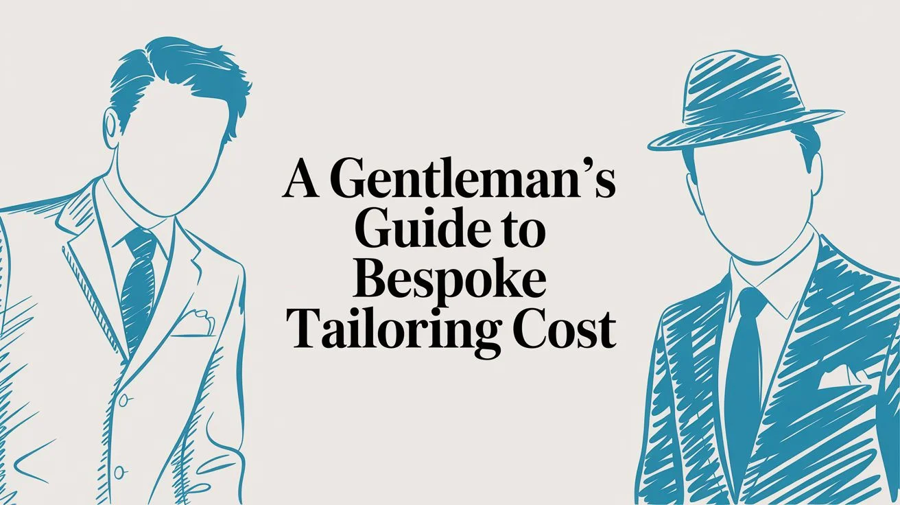 Bespoke tailoring cost bespoke suits